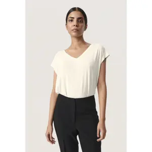 Dames-T-shirt met v-hals Soaked in Luxury Mist image-0