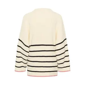 Women's V-neck sweater Soaked in Luxury Musling image-1