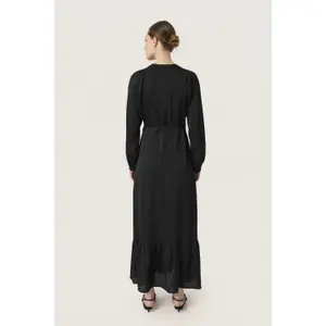 Women's long-sleeved wrap dress Soaked in Luxury Ioana Maxi image-3