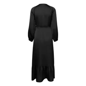 Women's long-sleeved wrap dress Soaked in Luxury Ioana Maxi image-1