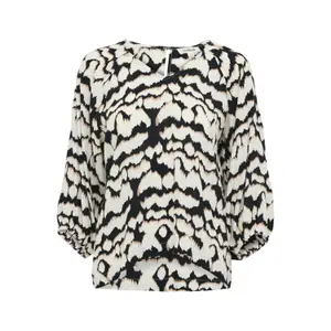 Blusa de comprimento 3/4 para mulher Soaked in Luxury Alize image-0