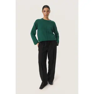 Pullover mit Rundhalsausschnitt Damen Soaked in Luxury Spina image-1