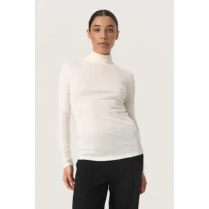 Jersey de manga larga con cuello alto para mujer Soaked in Luxury Fauna image-1