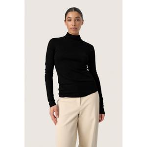 Women's long sleeve turtle neck sweater Soaked in Luxury Fauna image-2