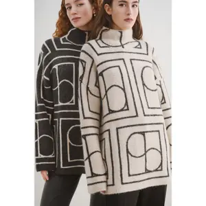 Woman sweater Soaked in Luxury Hedaya image-3