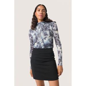 Women's long-sleeved stand-up collar T-shirt Soaked in Luxury Hartley image-3