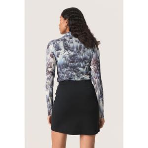 Women's long-sleeved stand-up collar T-shirt Soaked in Luxury Hartley image-5