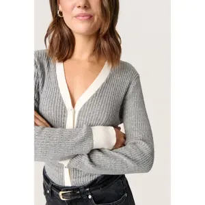 Cardigan femme Soaked in Luxury Sanja image-5