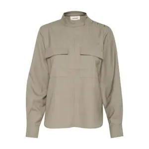 Camisa de manga comprida feminina Soaked in Luxury Vivica image-0