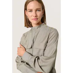 Camisa de manga comprida feminina Soaked in Luxury Vivica image-6