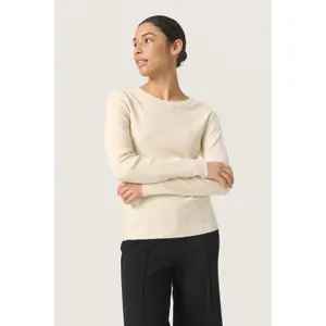 Woman sweater Soaked in Luxury Sina Basic image-2