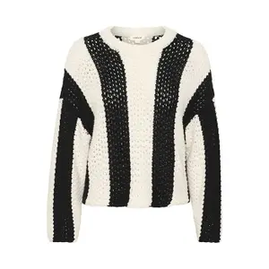 Sweter w paski damski Soaked in Luxury Menaka image-0