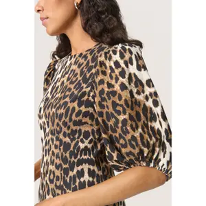 Mid-length fitted dress for women Soaked in Luxury Xala image-6