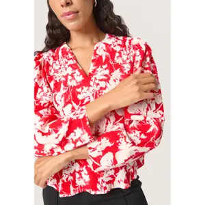 Blusa de mujer Soaked in Luxury Oline image-5