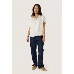 Gestreifte Bluse, Damen Soaked in Luxury Ioana image-2