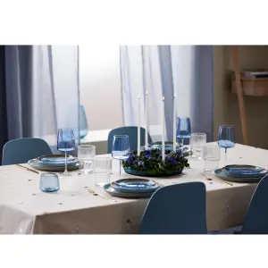 Cloth napkin Södahl Christmas Hearts Embroidery (x4) image-4