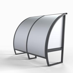 All-aluminium 4-person touch shelter Sodex Sport image-1