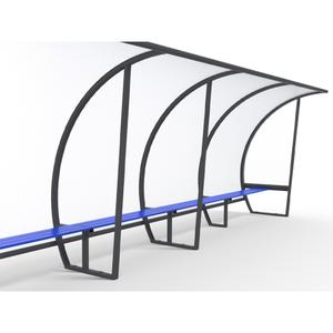 Standard 15-person touch shelter Sodex Sport image-1