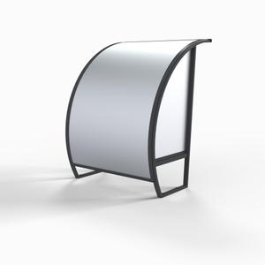 All-aluminum 3-person touch shelter Sodex Sport image-1