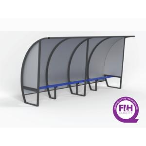 8-person allalu touch shelter Sodex Sport hauteur