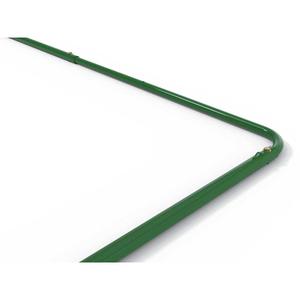 Suportes de rede em aço galvanizado para 1 par de balizas de 11 ou 8 jogadores Sodex Sport