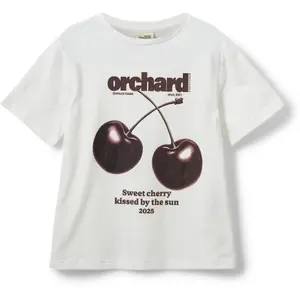 Μπλουζάκι με στάμπα για παιδί Sofie Schnoor Zena Orchard image-0