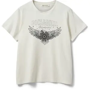 T-shirt med rund halsringning för kvinnor Sofie Schnoor Zena image-0