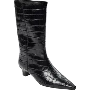 Crocodile Leather Boots Women's Sofie Schnoor HELLASW image-1