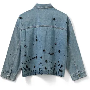 Women's denim jacket Sofie Schnoor Amayasw Boxy image-1