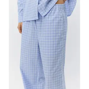 Women's wide leg trousers Sofie Schnoor JORDEN CHECK image-6