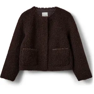 Faux Fur Boucle Jacket Women Sofie Schnoor JUNO image-0