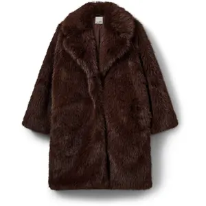 Long Faux Fur Coat Women Sofie Schnoor LARISSA image-0