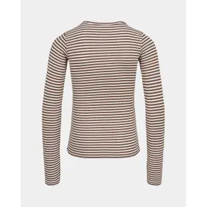 Striped long-sleeve T-shirt for girls Sofie Schnoor Petriciasy image-1