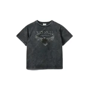 T-shirt til piger Sofie Schnoor Zenasy Rock&Roll image-0