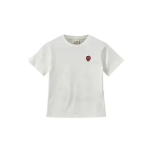 T-shirt with a strawberry girl design Sofie Schnoor Zenasy image-0