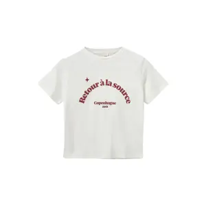 T-shirt med tryk Tilbage til kilden pige Sofie Schnoor Zenasy image-0