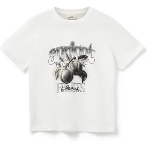 T-Shirt mit Aufdruck Aprikose Mädchen Sofie Schnoor Zenasy image-0