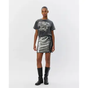 Sequin mini skirt for women Sofie Schnoor Margiesw image-1
