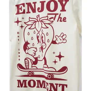 Strawberry print women's T-shirt Sofie Schnoor Zenasw image-2