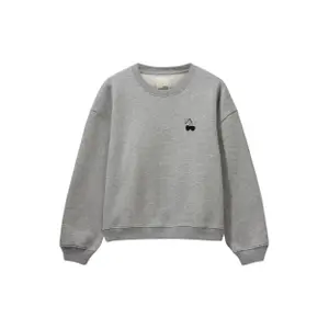 Black cherry print sweatshirt for women Sofie Schnoor Elisw image-0