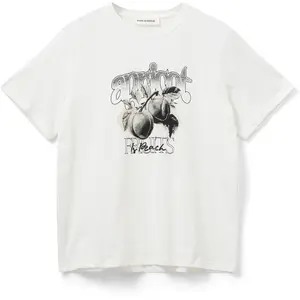 Printed apricot t-shirt for women Sofie Schnoor Zena image-0