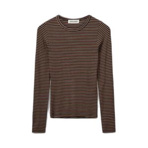 snos433-7140-damska-koszulka-z-dlugim-rekawem-w-paski-sofie-schnoor-petriciasw-light-brown-black-striped