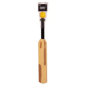 Cricket bat with ball Softee image-0