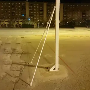 Ground Fixed Basketball Hoop Support Softee Equipment