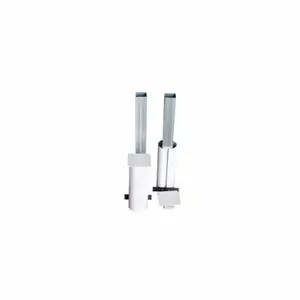 Lot de 2 poteaux multi-hauteurs fixe aluminium Softee Equipment image-2