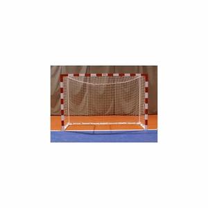 Set of 2 mobile metal futsal/handball goals with base Softee Equipment image-1