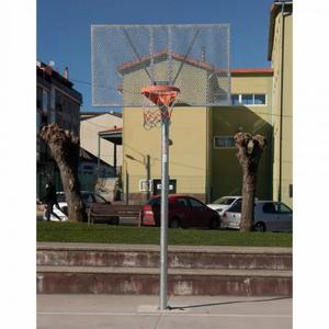 Set of 2 anti-vandalism galvanized basketball baskets Softee Equipment image-2