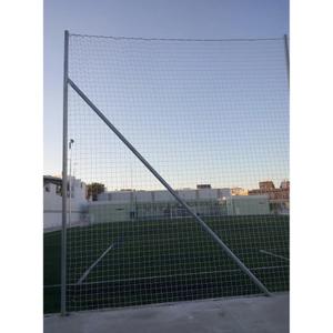 Palo di rinforzo in metallo zincato per rete di protezione senza fondazione Softee Equipment