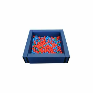 Mit Bällen gefüllter quadratischer Pool Softee Equipment image-1