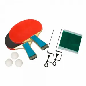 Set de tennis de table avec 3 balles et filet Softee image-0